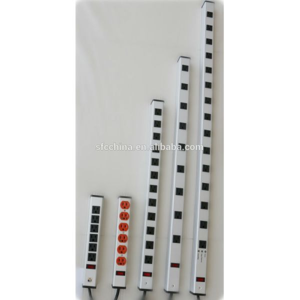 Buy American usa canada mexico UL C-UL Certictication E336749 Industrial Bench Power Strip at wholesale prices