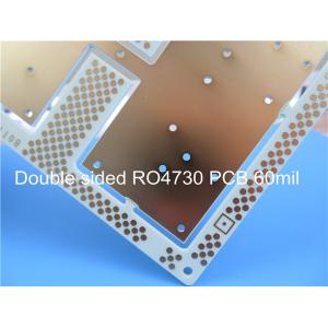 China Rogers RO4730G3 RF Printed Circuit Board 2-Layer Rogers 4730 60mil 1.524mm Microwave PCB with Immersion Tin on sale