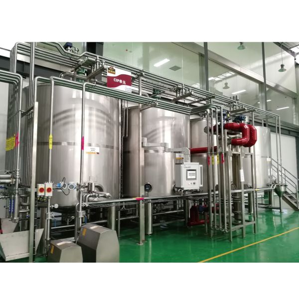 Buy Double Circuits 500L Fruit Juice CIP Cleaning Tanks at wholesale prices