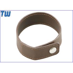 Leather Wristband Bracelet 8GB Pen Drive UDP Inside with Stud