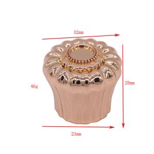 Durable Custom Zamak Perfume Caps Zinc Alloy Perfume Cover Chamak Long Life
