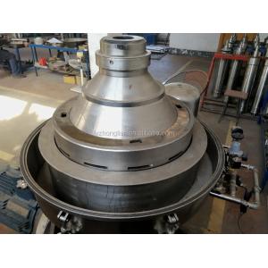 Disc Centrifugal Separator Machine Fish Oil Centrifuge Automatic Discharge