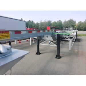 China 3 Axle Semi Trailer 40ft Skeleton Tractor Trailer on sale