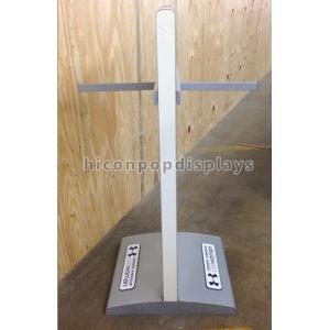 Adjustable Double Sided Hanging Garment / Clothes Display Racks Metal Material