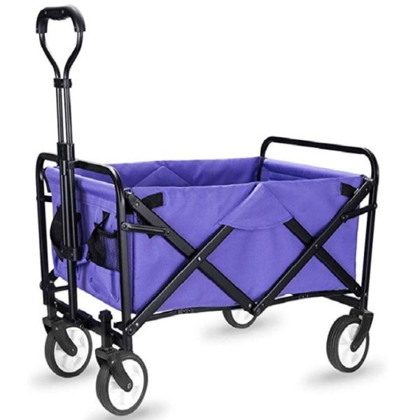 Buy 10LBS Capacity Camping Trolley Foldable Beach Wagon Carts for All Your Needs at wholesale prices
