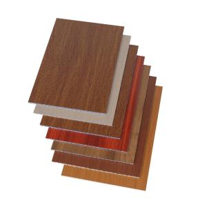 China Heat Insulation Aluminum-Wooden-Composite-Panel Width Range 1000mm-2000mm on sale
