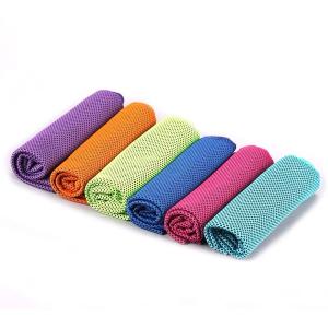 Custom Logo Sport Microfiber Ice Cold Towel Lightweight For Instant Cool