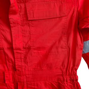 High Gloss Reflective Strip Breathable Jumpsuit Protective Work Clothes