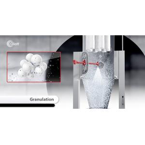 Fruit Juice Powder Granulator Machine fluidizing granulating Method