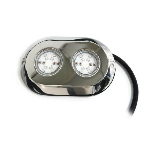 Buy 316 Stainless Steel Underwater LED Boat Lights Marine Grade IP68 at wholesale prices