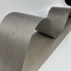 Nontoxic Smooth Dyed Wood Veneer Foil Fire Resistant Moistureproof