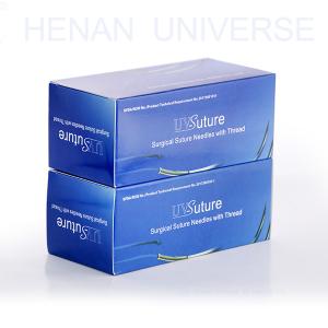 Quality Spatula Monofilament Ophthalmic Suture Needles 30cm Length for sale