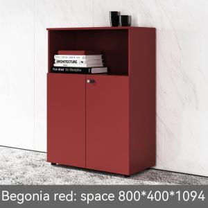 Wooden Color Code Lock File Cabinet for Modern and Functional Office Environment