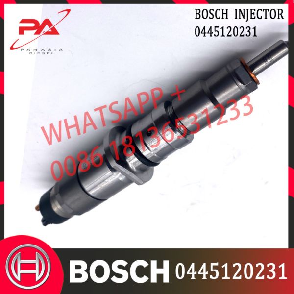 Buy PC300-8 Excavator Rail Diesel Engine Fuel Injector 5263262 0445120231 0445120236 0445120029 at wholesale prices