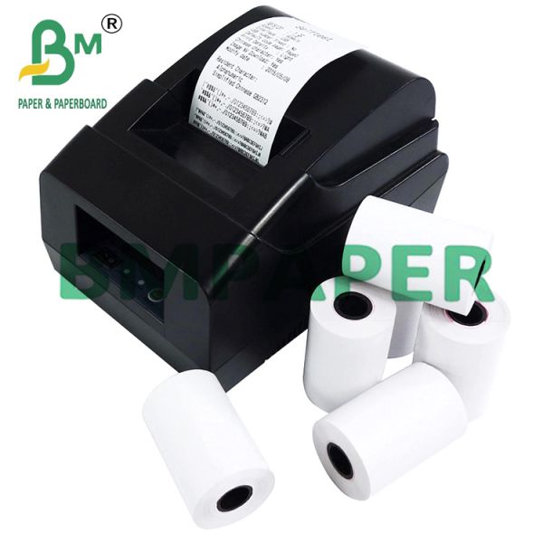 48gsm 55gsm Thermal Paper in Small Rolls Used as Shops Restaurant 48gsm 55gsm Thermal Paper In Small Rolls Used As Shops Restaurant
