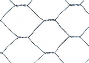 Quality 19mm Poultry Wire Mesh Fence , 50mm Hole Hex Wire Fencing for sale