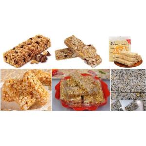 Snack Cereal Bar Making Machine / Continuous & Automatic peanut bar making