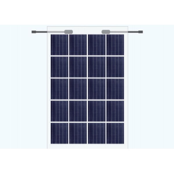 Bifacial 105W Building Integrated BIPV Solar Panels Monocrystalline Solar