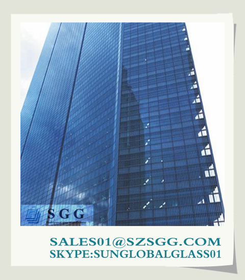 Buy Good quality Online Reflective Building Glass at wholesale prices