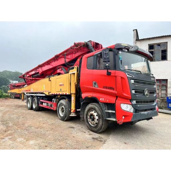 2019 Homemade Chassis 56m Concrete Pump Truck Pump Concrete Mixer for Sale at a Very Good Price