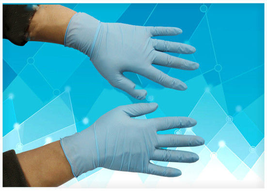 High Tensile Strength Disposable Surgical Gloves , Convenient Latex Surgical