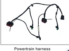 Insulated Wire Harness Cable Assembly Copper , Equivalent Auto Wiring Harness
