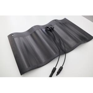 Quality 50W Thin Film Solar Power Roof Tiles Curved For Solar Energy System for sale