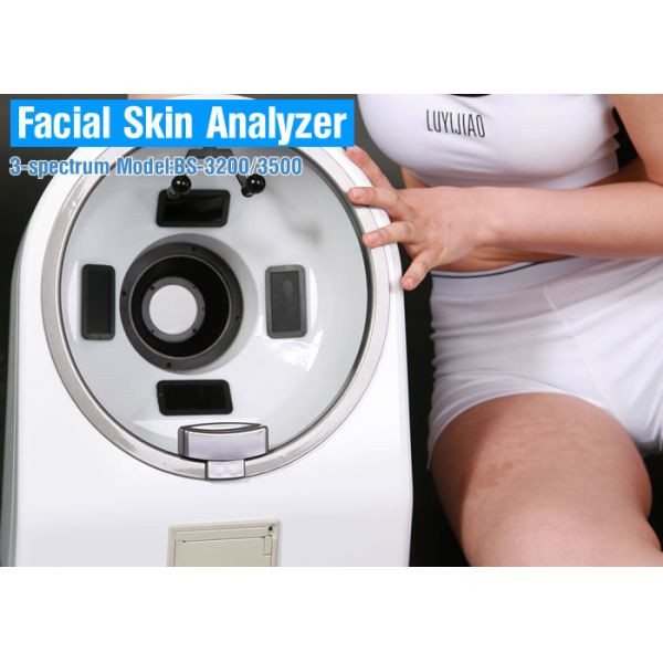 Buy Auto - Analysis Facial Skin Analyzer Machine with UV Voice System at wholesale prices