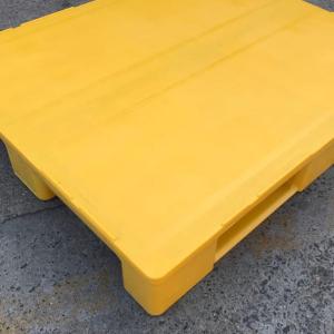 2019 New 1200*1000 HDPE plastic pallet with stopper edge