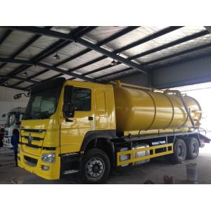 4m3 - 16m3 Sewage Sewage Suction Truck Dumping System With High Pressure Italian