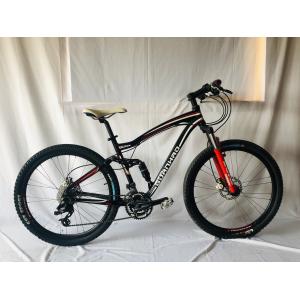 26" OEM Customized USA CE Adult Men 24 Speeds Aluminum Full Suspension Mountain