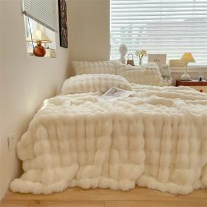 Autumn and Winter Thickened Warm Cover Nap Blanket 200x230cm for Relaxing Nights