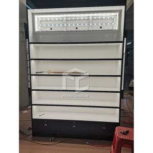 Power Saving T5 LED Skincare Display Shelves For Shop 5mm Thick MDF