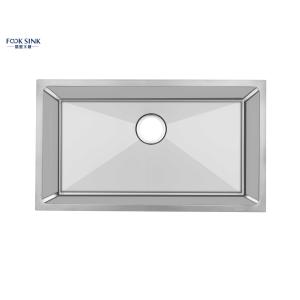 Stainless Steel 304 Commercial Double Bowl Sink Quality Soundproofing Structure