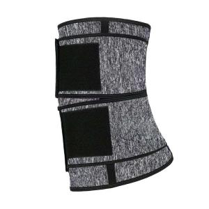 Neoprene Sauna Belt Double Belted Waist Trainer With Velcro Straps