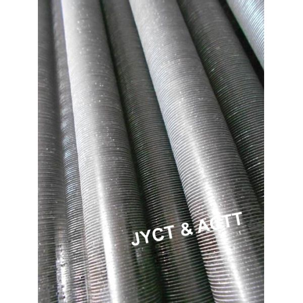 Extruded Heat Exchanger Fin Tube , Seamless Aluminium Fin Tube For Air Cooler Heater