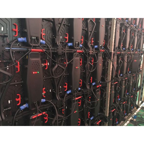Indoor Concert LED Screens / Flexible LED Video Screen High Definition 80mmx480mm