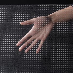 AC100-240V Transparent LED Display Panel Film Multipurpose Stable