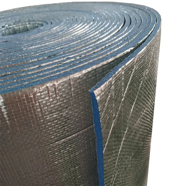 Custom Thickness Double Sided Pure Aluminum Foil EPE / XPE Foam Insulation for Roof / Wall / Floor / Car