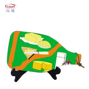 Tempered Glass Cutting Board with Stain-Resistant Surface for Easy Cleaning