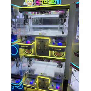 New Net Red Coin Commercial Doll Grabbing Machine Fully Transparent 220V