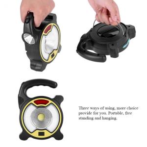 Outdoor Flashlights Luminaire LED 6LEDs Solar Power Collapsible Portable LED