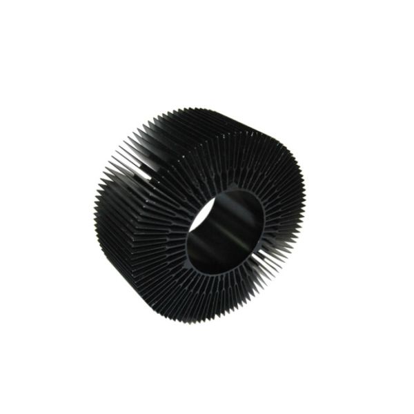 Buy 6005 Custom Made LED Round Extruded Aluminum Heatsink at wholesale prices