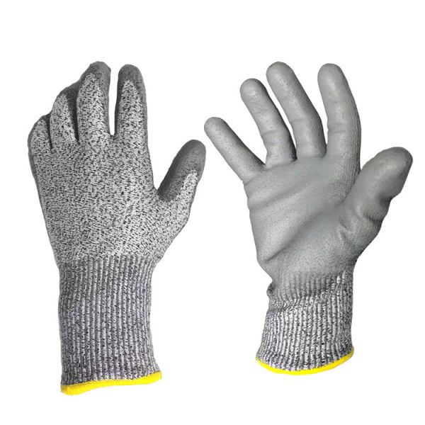 Buy ODM EN388 Polyurethane Hypro Cut Resistant Gloves at wholesale prices