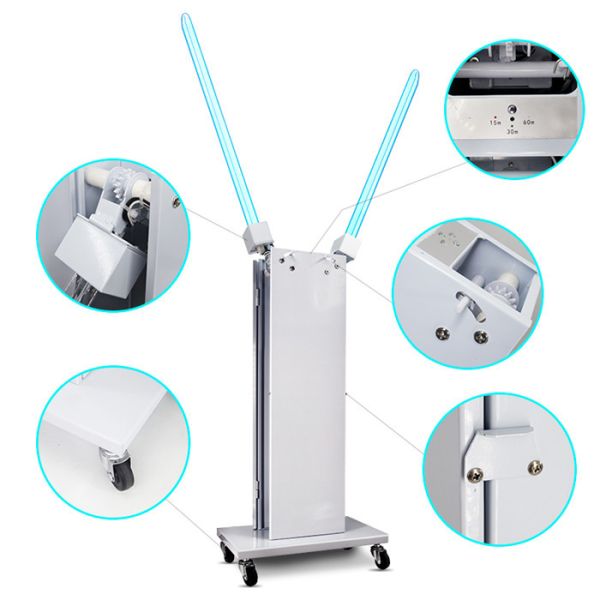 Buy 200W UV Sterilization Trolley UV Disinfection Lamp at wholesale prices