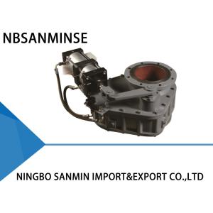 Cement Plant / Power Station Double Disc Valve Excellent Wear Resistant