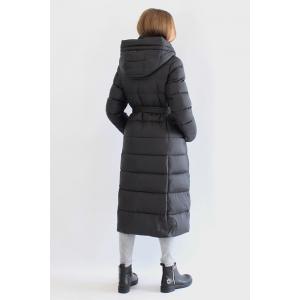 FODARLLOY Warm Hooded Cotton-Padded Ladies Clothes Slim Long Down Winter Jackets