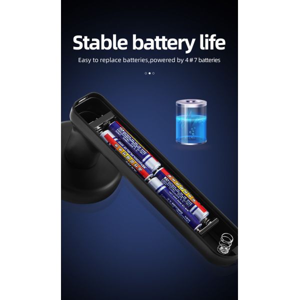 Emergency Power Smart Digital Lock Fingerprint Code Wifi Smart Lock