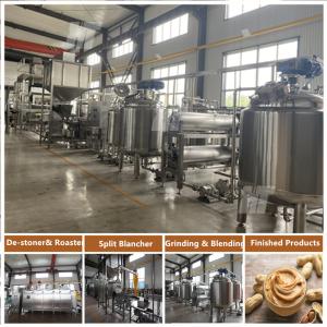 2000kg/H Automatic Peanut Butter Making Machine
