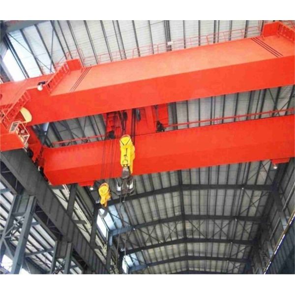Buy Electric Hoist Double Girder Bridge Crane LH Type 3 Ton To 20 Ton Overhead Crane at wholesale prices